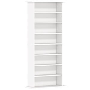 HOMCOM 360 CD Storage Unit - White