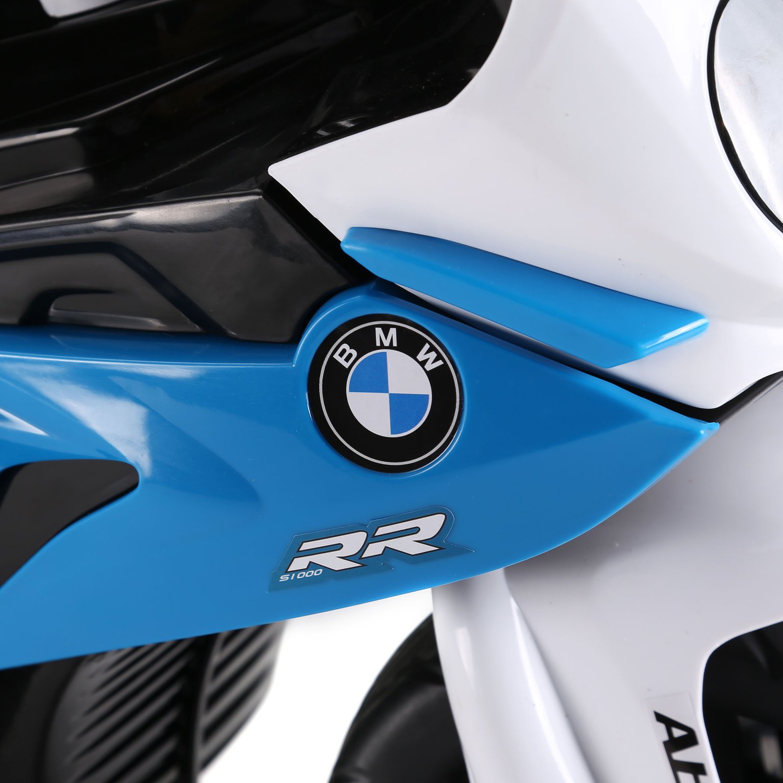 HOMCOM Electric Motorbike for Kids Ride on BMW Motorbike W/Headlights and Music, 6V, Blue - Image 8