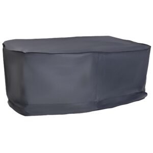 Outsunny Garden Furniture Cover, Waterproof Windproof 420D Heavy Duty Oxford Fabric    Rattan Furniture Cover, Rectangular Outdoor Table Chair Set Cover, 235 x 135 x 94cm