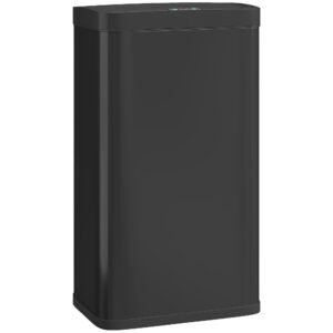 HOMCOM 45L Kitchen Sensor Bin - Black
