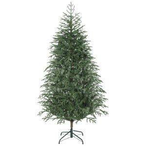 HOMCOM 6 ft Full Spruce Christmas Tree with Realistic Dense Tips, Easy Assembly - Green