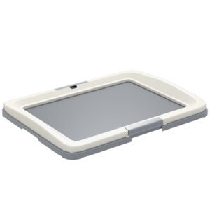 PawHut Dog Toilet Tray for Training Dogs, Dog Litter Tray for Indoor, Outdoor, 63 x 49 x 6cm