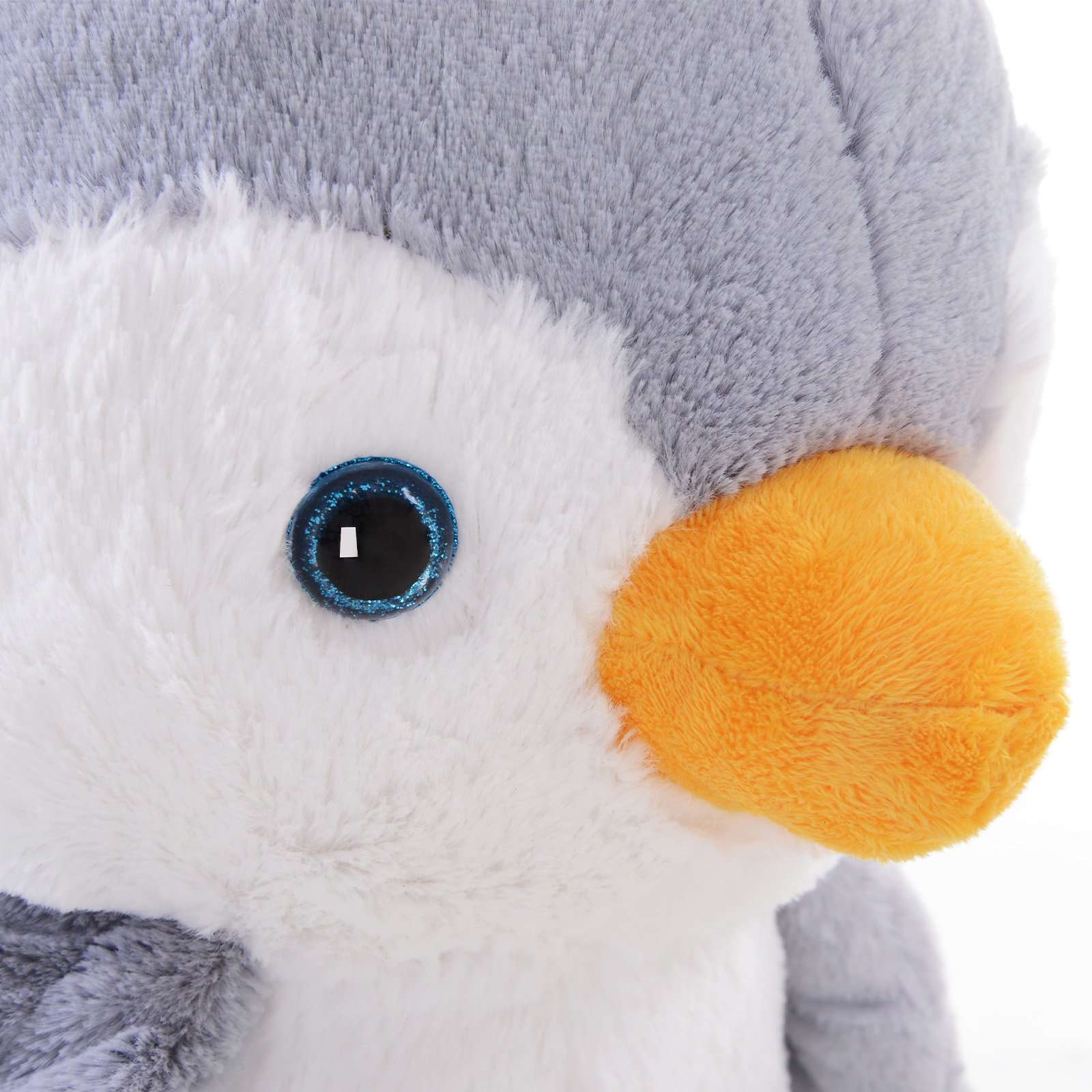 HOMCOM Children Kids Animal Rocking Horse Penguin Plush Musical Button 32 Songs Kid Rocker for 18+ Months - Image 9