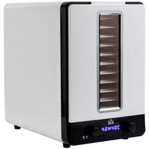 HOMCOM 11-Tray Food Dehydrator, 40-70? Temperature and Timer