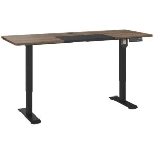 Vinsetto 72-116cm Adjustable Electric Standing Desk, with LED Display - Black