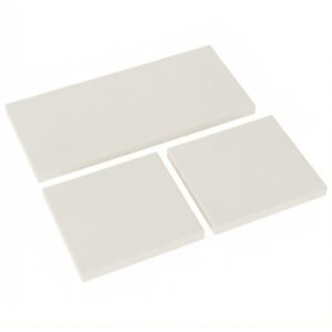 Outsunny Outdoor Seat Cushion Pads for Rattan Furniture, 3 PCs Garden Furniture Cushions, Cream White
