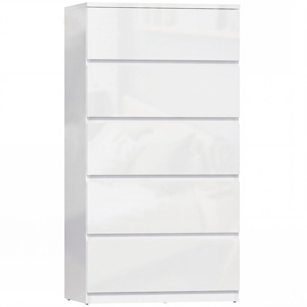 HOMCOM Chest of Drawers, 5-Drawer Storage Cabinets, Modern Dresser, Storage Drawer Unit for Bedroom HOMCOM Chest of Drawers, 5-Drawer Storage Cabinets, Modern Dresser, Storage Drawer Unit for Bedroom