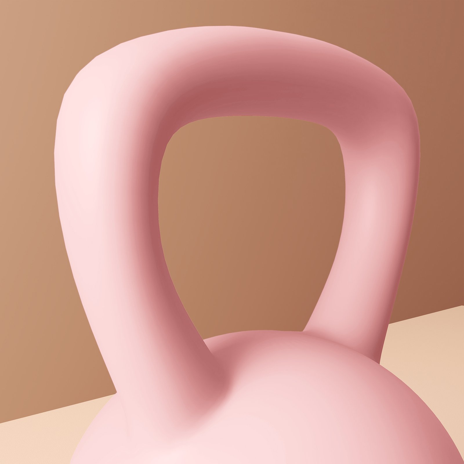 SPORTNOW 8KG Soft Kettlebell, Kettlebell with Non-Slip Handle for Home Gym, Weight Lifting, Strength Training, Pink/Grey - Image 9