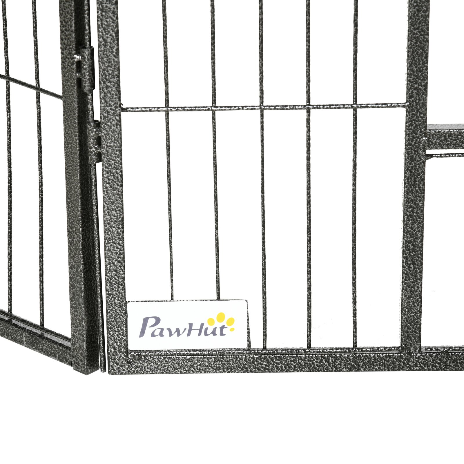 PawHut 16 Panels Heavy Duty Puppy Playpen, for Small Dogs, Indoor and Outdoor Use - Grey - Image 9