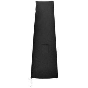 Outsunny Garden Parasol Cover, Waterproof Outdoor Cantilever Banana Umbrella Protector, 300D Oxford Fabric, 240 x 48/70 cm for 3 m Cantilever Parasol, Black
