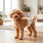 PawHut Dog Diapers Super Absorbent Leak-Proof Dog Nappies for Male Dogs Size XS 20-28 cm Waist