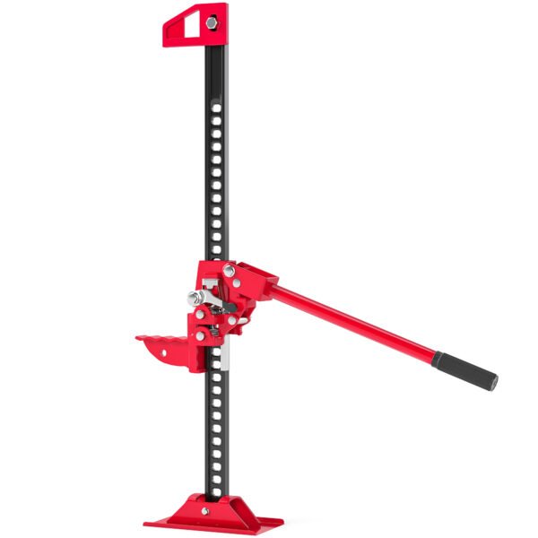 HOMCOM 3 Tonne Farm Jack, 33″ High Lift Jack for 4×4 Tractors Trucks Agricultural Lifting, Red HOMCOM 3 Tonne Farm Jack, 33″ High Lift Jack for 4×4 Tractors Trucks Agricultural Lifting, Red