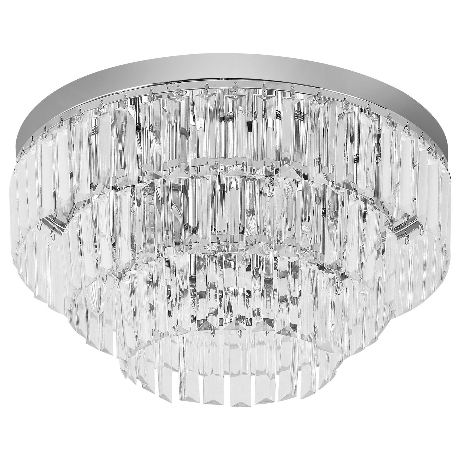 HOMCOM 112 Crystallite Ceiling Chandelier