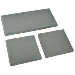 Outsunny Outdoor Seat Cushion Pads for Rattan Furniture, 3 PCs Garden Furniture Cushions, Dark Grey Outsunny Outdoor Seat Cushion Pads for Rattan Furniture, 3 PCs Garden Furniture Cushions, Dark Grey