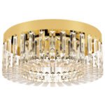 HOMCOM Crystal Chandeliers with 225 Crystal Pendants, 8-Light Ceiling Light for Living Room, Bedroom Dining Room, Gold Tone HOMCOM Crystal Chandeliers with 225 Crystal Pendants, 8-Light Ceiling Light for Living Room, Bedroom Dining Room, Gold Tone