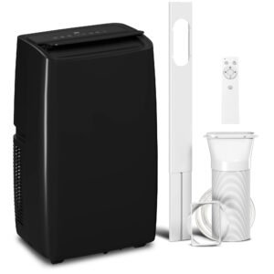 HOMCOM Portable Air Conditioner 14000 BTU, 4-in-1 Air Conditioning Unit, Dehumidifier, Cooling, Fan, Children Lock, 40m²