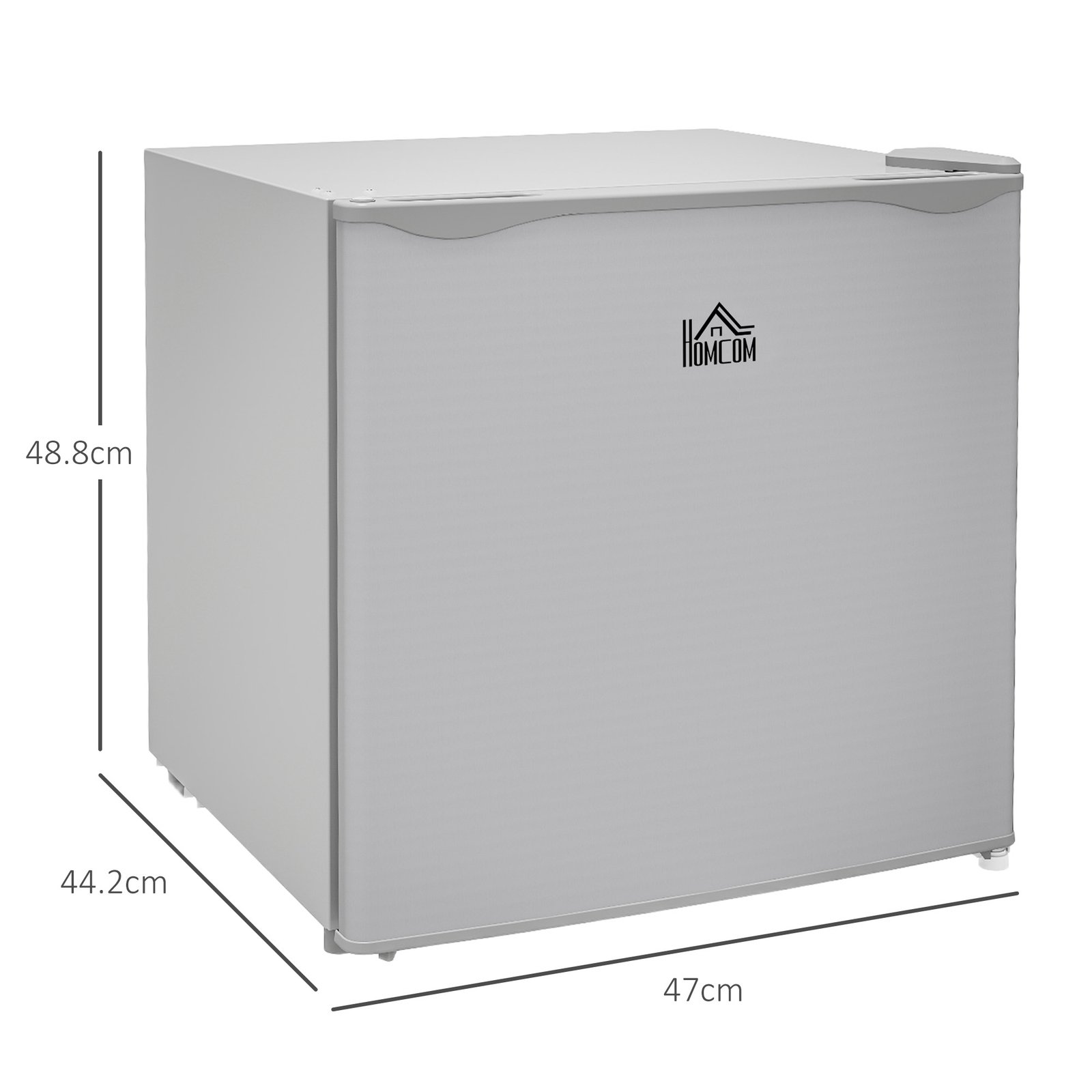 HOMCOM 35L Mini Freezer, -24? to -14? Temperature - Grey - Image 3
