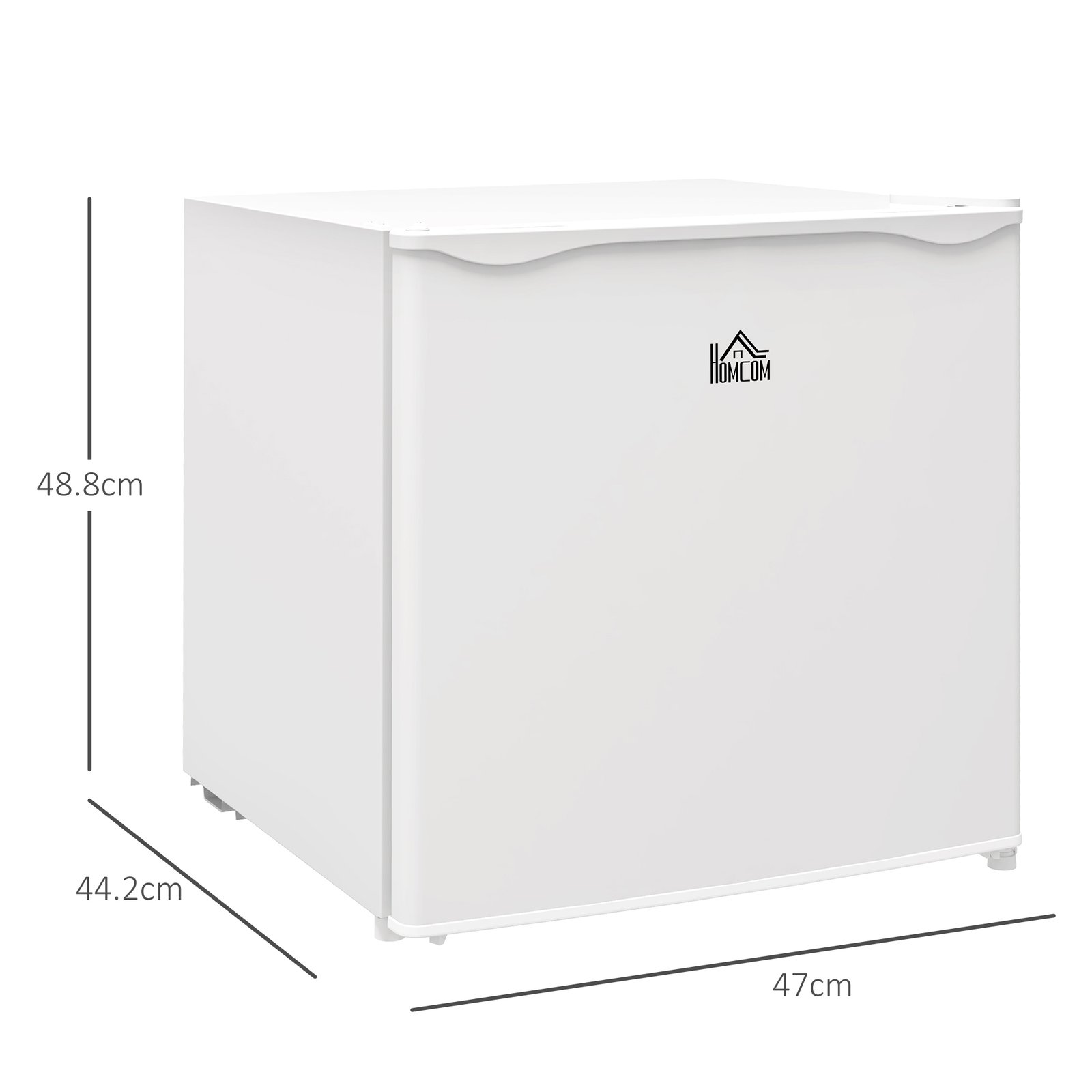 HOMCOM 35L Mini Freezer, -24? to -14? Temperature - White - Image 3