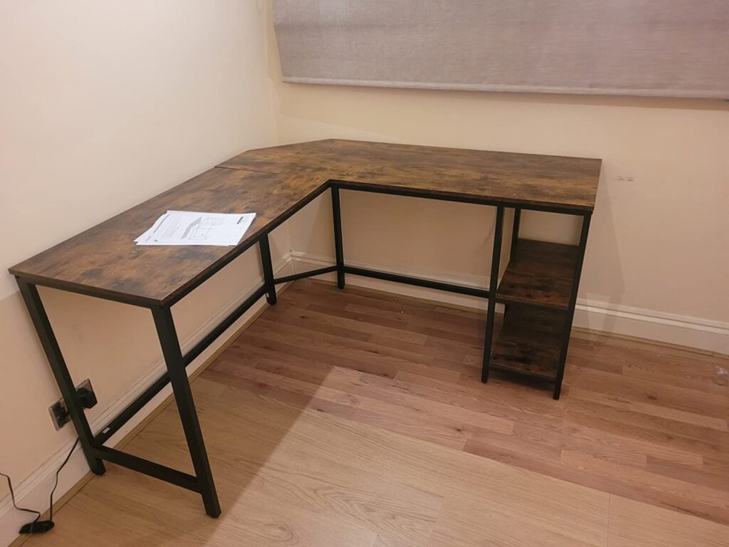 L-Shaped Computer Desk Large Corner Desk Office Workstation Study Writing Table