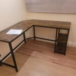 Costway L-Shaped Computer Desk Large Corner Desk Office Workstation Study Writing Table
