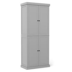 Modern Kitchen Cupboard Large Storage Cabinet Tall Larder Pantry Dresser Unit